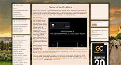 Desktop Screenshot of gopretoria.co.za